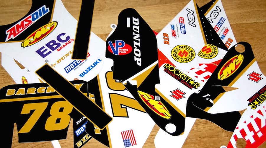 Motocal decals graphic stickers 1